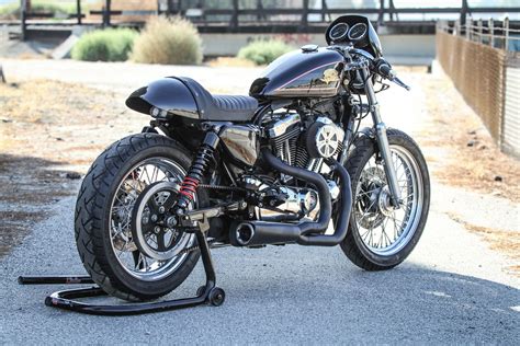 Handlebars mostly fall into two categories: CAFE SPORTSTER, cafe harley, cafe racer, cafe xl, Burly ...