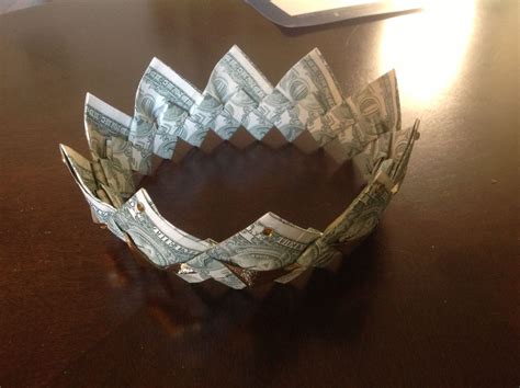 Money Lei Crown. $50.00 | Money lei, Creative money gifts, Money origami