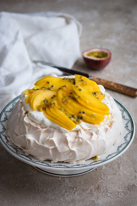 Chic Chic Chocolat Pavlova aux mangues et fruits de la passion