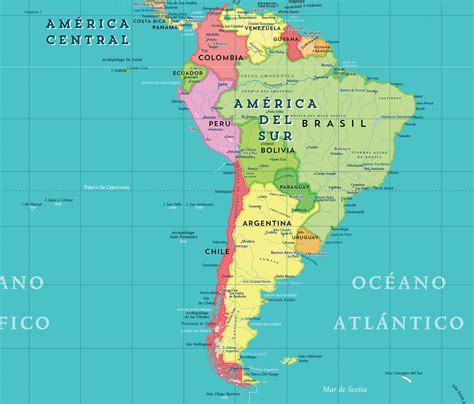 Álbumes 101 Imagen De Fondo Mapa America Norte Y Sur Actualizar