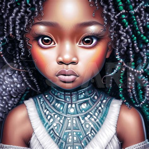 Artgerms Amazing Black Girl · Creative Fabrica
