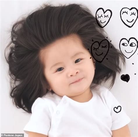 You may be thinking, how is it even possible this baby's hair looks eerily similar to how donald trump's hair would look like, if he were to drive down the highway with his roof down. Baby will full head of hair stars in new Pantene campaign ...