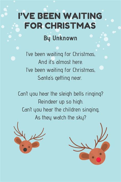 Pin On Christmas Poems For Kids