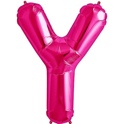 Balloon 34″ Letter Y Pink