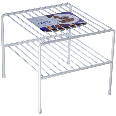 Sliding shelves are simple to install in your existing cabinets. Double Wire Shelf in Cabinet Shelves