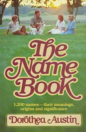Sell Buy Or Rent The Name Book 1200 Names Their Meanings Orig