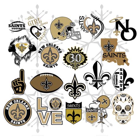 New Orleans Saints Svg 2nfl Svglove Football Love New Orleans Saints