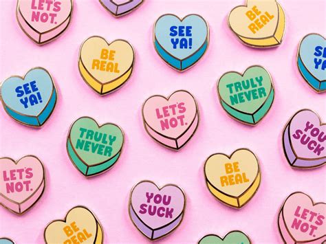 Anti Valentine Hearts By Joanna Behar Valentines Day Hearts Candy Anti Valentines Day