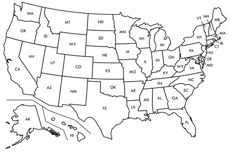 Fileblank Us Map Borders Labelssvg Wikipedia