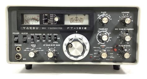 Lot Yaesu Ft 101e Ham Radio Transceiver