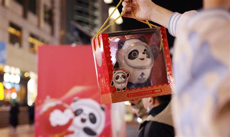 Mascot Bing Dwen Dwen Becomes Insanely Popular Amid Beijing Winter