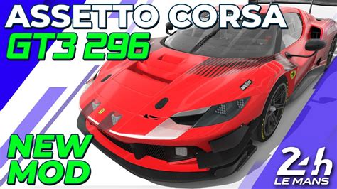 Assetto Corsa Ferrari 296 GT3 YouTube