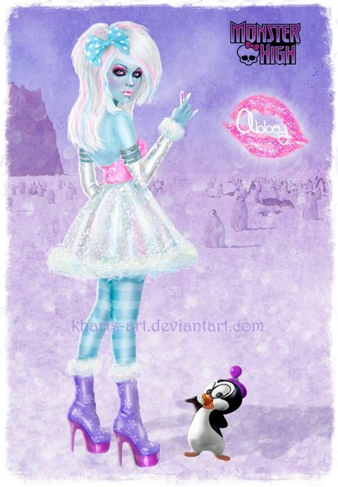 Winter Glam Abbey By Kharis Art On Deviantart Monster High Art