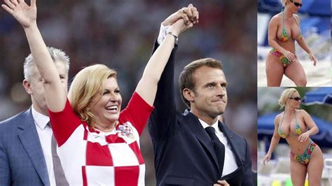 Do These Photographs Show The Croatian President In A Bikini Nooo Youtube