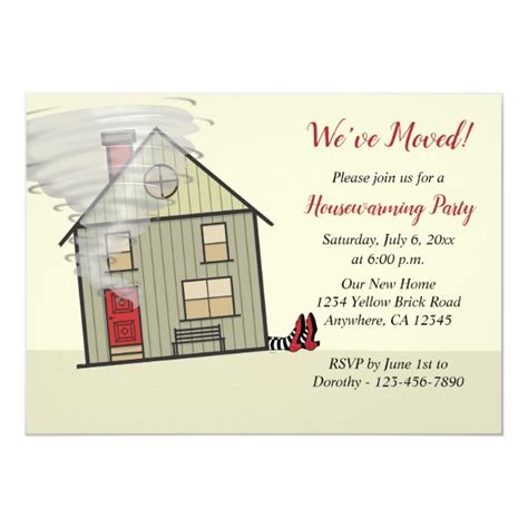 Funny Housewarming Party Invitations Zazzle Uk