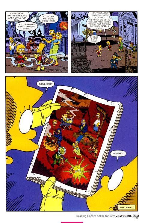Bart Simpsons Treehouse Of Horror 011 2005 Read All Comics Online