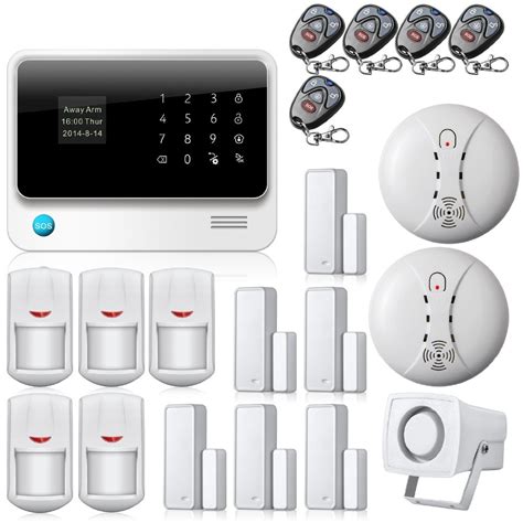 Will vaping set off smoke alarms? G90B Wireless Wifi GSM Home Security Alarm System Touch ...