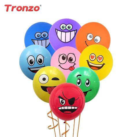 Tronzo 10pcs Funny Balloons Air Globos Birthday Party Decorations Kids