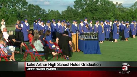 Lake Arthur High School Holds Graduation Ceremony