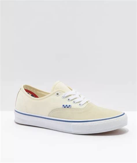 Vans Skate Authentic Off White Skate Shoes