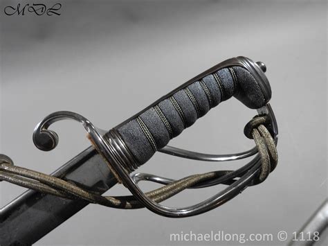 British 1821 Light Cavalry Officers Sword Michael D Long Ltd
