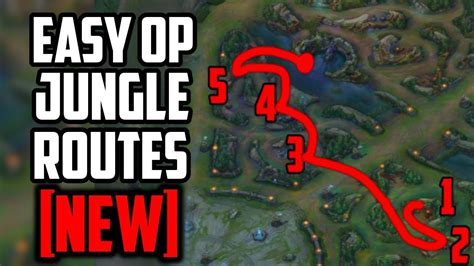 2 Easy Op Jungle Routes And Pathing Anyone Can Do League Of Legends