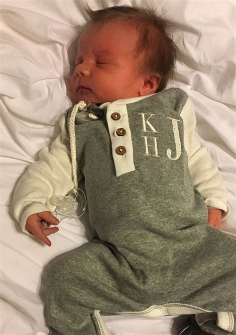 Personalized Baby Boy Going Home Outfit Coming Home Outfit Newborn Boy