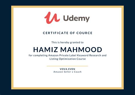 My Certification By Extreme Commerce And Udemy
