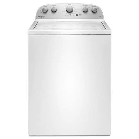 Shop Whirlpool 35 Cu Ft Top Load Washer White At