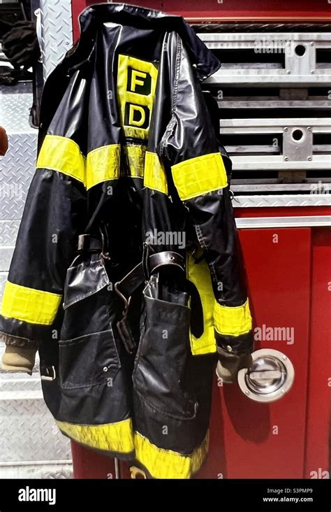 Firefighter Coat Hi Res Stock Photography And Images Alamy