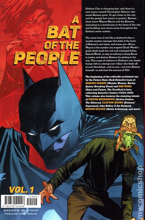 Batman Detective Comics Hc 2022 Dc By Mariko Tamaki Comic Books