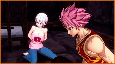 Erza Natsu And Lisanna Are Imprisoned Fairy Tail Game Ps4 Youtube