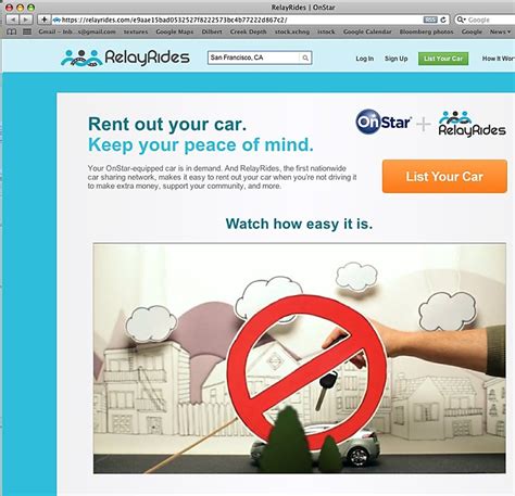 New york department of financial services. RelayRides to use OnStar for car rentals - SFGate