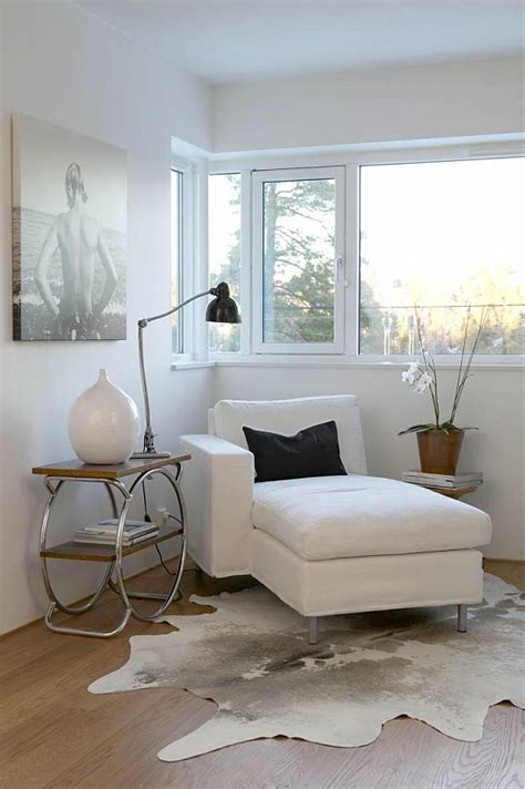 If you have to spend not enough room alone reading a great space for you, then how about just a chair? White Reading Corner