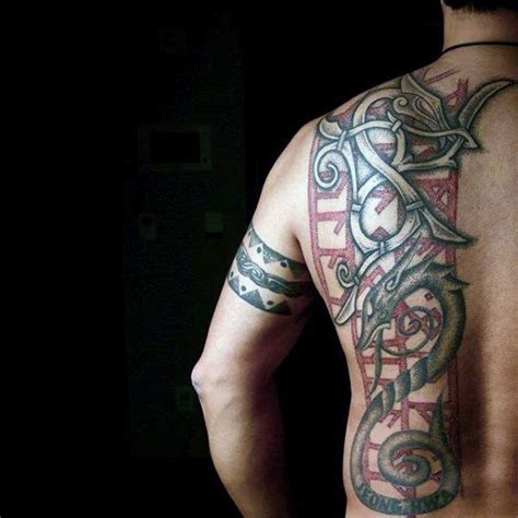 Runic tattoo on the left forearm. Top 101 Best Norse Tattoos Ideas - 2020 Inspiration Guide