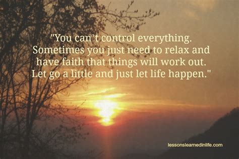 Lessons Learned In Lifelet Go A Little Relax Lessons