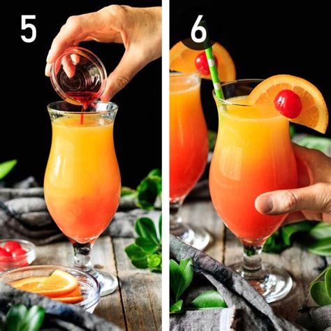 Sunrise Mocktail Savor The Flavour
