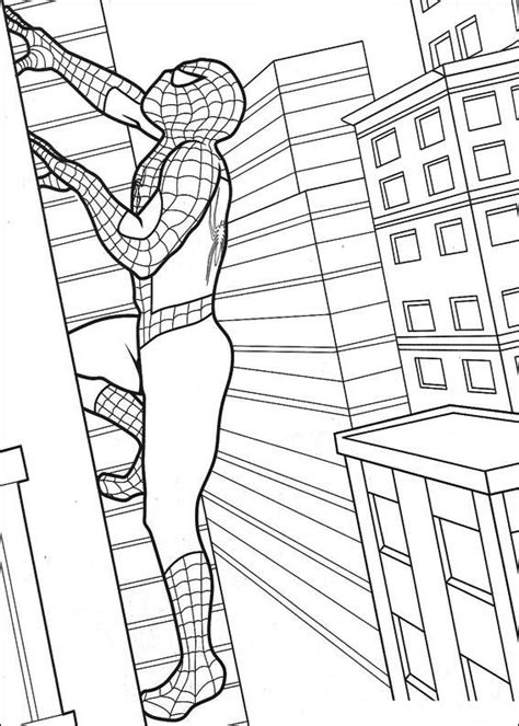 Dibujos para colorear Spiderman 4 - Dibujalandia