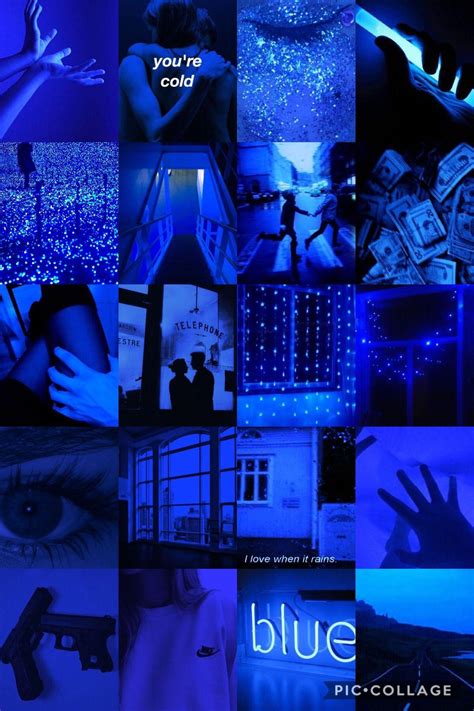 Digital art, artwork, cyber, cyberpunk, neon, lights, neon lights. Blue Collage Wallpapers - Wallpaper Cave