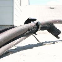 Foam weather strip for air conditioners is intended for use to seal the gap between window sashes or between a window sash and an air conditioner. Replacing AC Pipe Insulation - Bob Vila