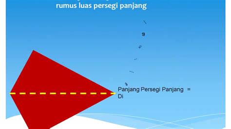 Kesimpulannya yaitu lebih luas bangun trapesium, dengan luas 252 cm2. MENEMUKAN RUMUS LUAS LAYANG LAYANG - YouTube