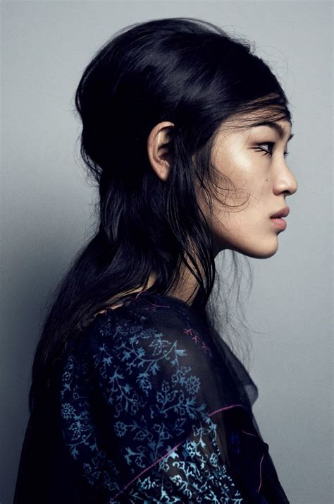 Chiharu Okunugi Side Profile Editorial Hair Beauty Editorial Lund