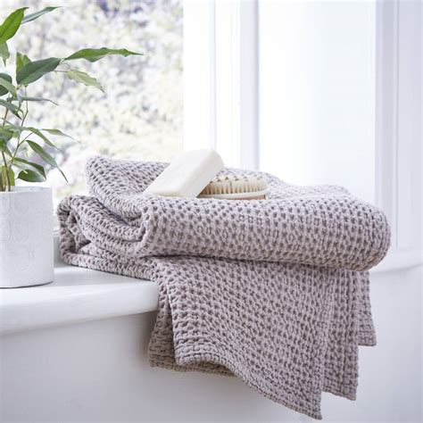 Portofino Cotton Waffle Blankets And Throws By The Fine Cotton Company 