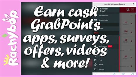 It's a great way to earn some extra money, all while getting the people who owe you money on the app. Earn cash - GrabPoints - apps, surveys, offers, videos ...