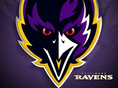 Download Baltimore Ravens Nfl Team Logo Wallpaper
