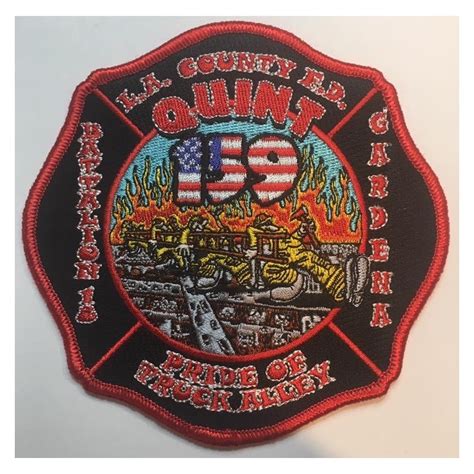 Firefighter Embroidery Badges And Patches Custom Made