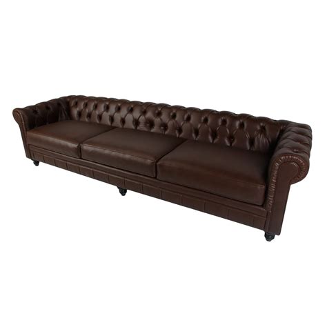 Chesterfield sofas and chesterfield furniture, all handmade in the uk by our master craftsmen to your exact requirements. Chesterfield Sofa 120 (Chocolate Brown) - FormDecor