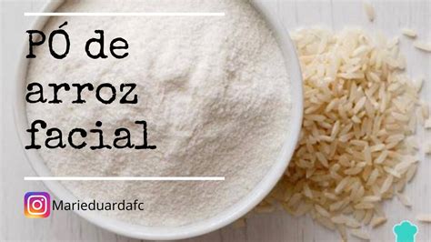 Pó De Arroz Para O Rosto