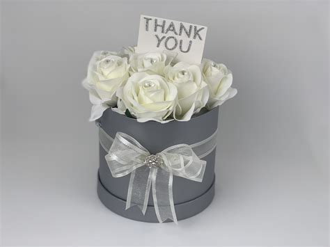 Strong and rigid, waterproof liners in place to keep water free, boxes stack in each other, recyclable. Artificial Flowers Gift Hat Box Medium Silk Roses