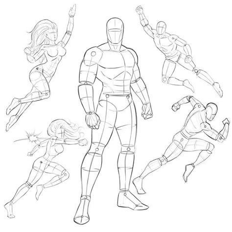 Image Result For Superhero Pose Reference Рисунки Drawing Poses